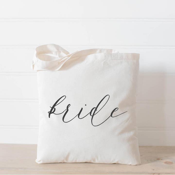 Tote Bags - Bride | Bridal Shower Gift for wholesale by DWELL Home Shoppe