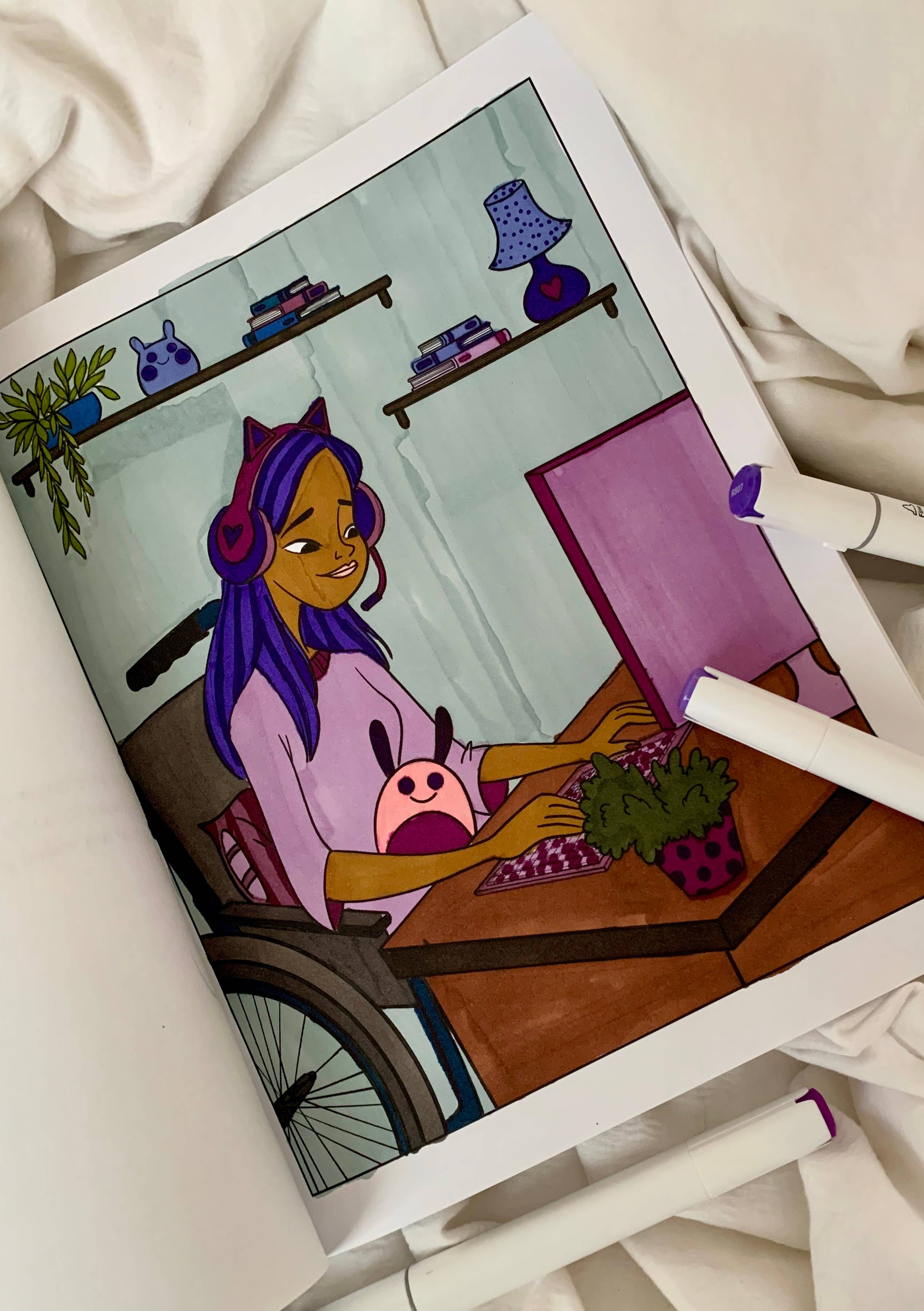 J.H. Lindo Books – wholesale Målarbok - Barn och baby – Ingenjörskarriärer Målarbok2