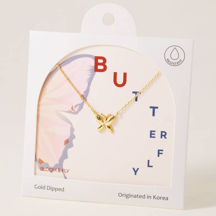 Mega-Fabulous Butterfly, Necklace for wholesale by INKI STUDIO