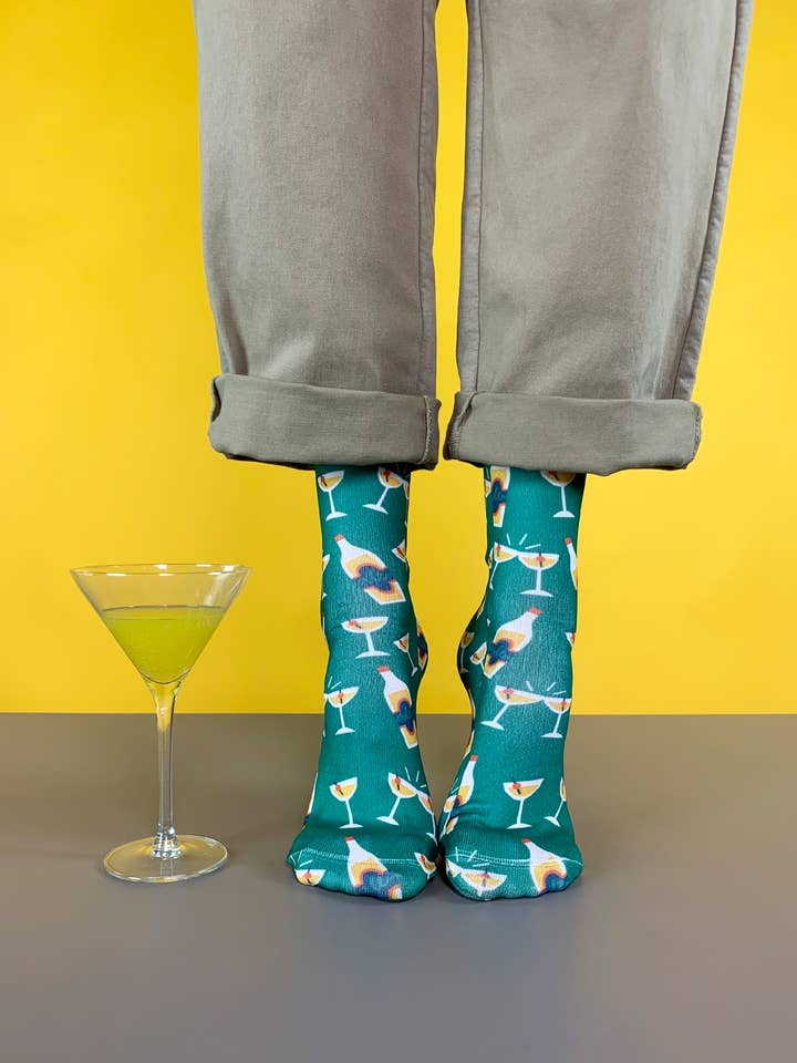 SWEET PARIPE - Wholesale Socks - Unisex - Cheers Christmas Socks 1