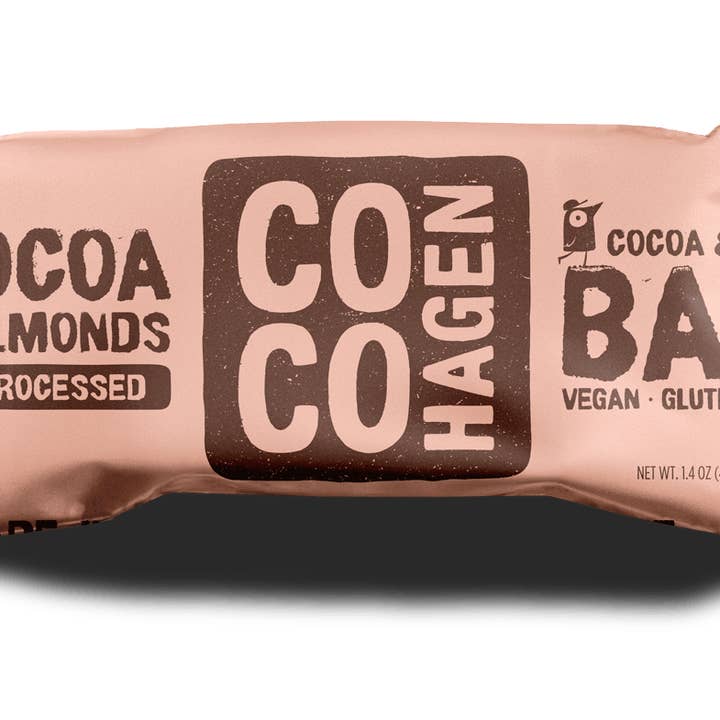 Cocohagen Date Bar: Cocoa & Almonds x 20 pcs - Organic for wholesale by Cocohagen