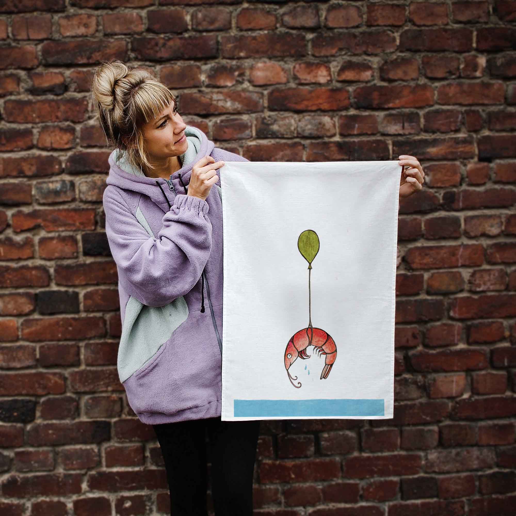 LIGARTI - Wholesale Tea Towel - Dish towel – Shrimp excursion2