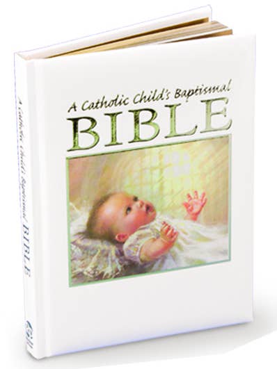 Bible de baptême de Cath.Child pour la vente par H.J. SHERMAN COMPANY, INC.