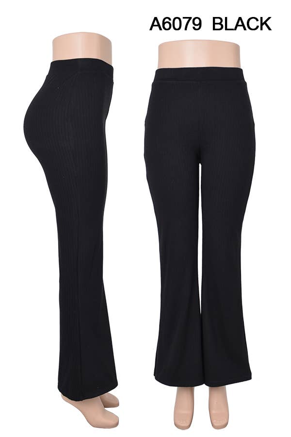 SSImport - Wholesale Pants - Women's - A6079 FLAT PANTS STRETCH SPRING MIXED SIZES 12PCS/PACK0