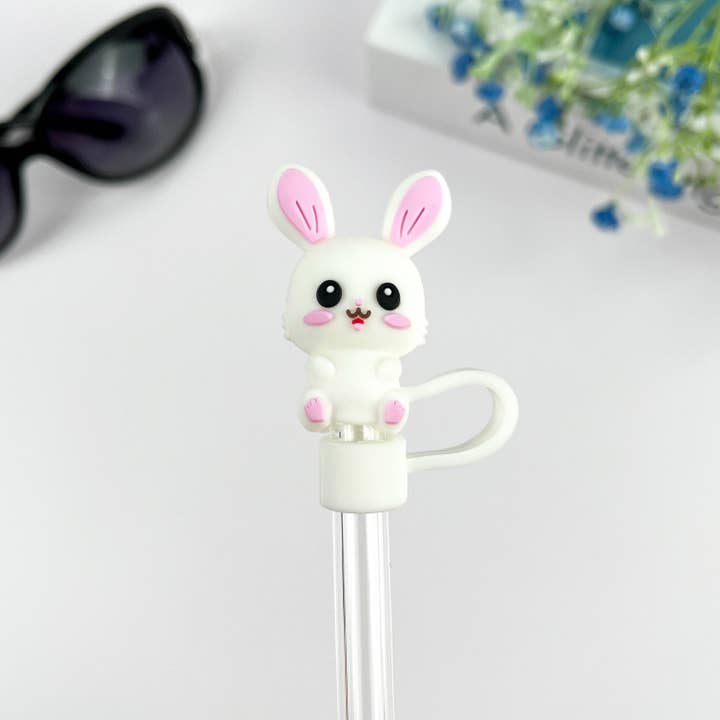 Copri Cannucce a Forma di Coniglio, Accessori per Bicchieri Stanley Copri Cannucce per la vendita all'ingrosso da parte di SoapElenGlen