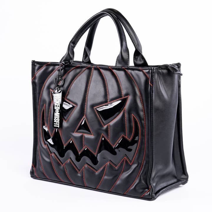 Sinister Pumpkin Bags for wholesale by Wicked Misfit