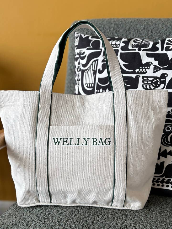 Wellybag - Heatherfall Tote Bag for wholesale by Sovende Bjorn