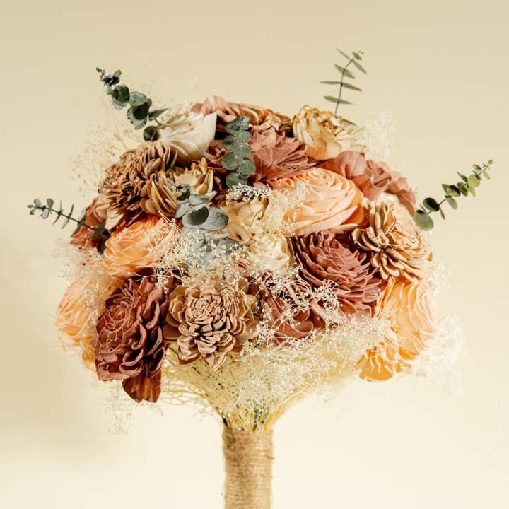 Sola Wood Flowers - Wholesale Artificial Flowers - Pure Perfection Finished Bouquet - Large2