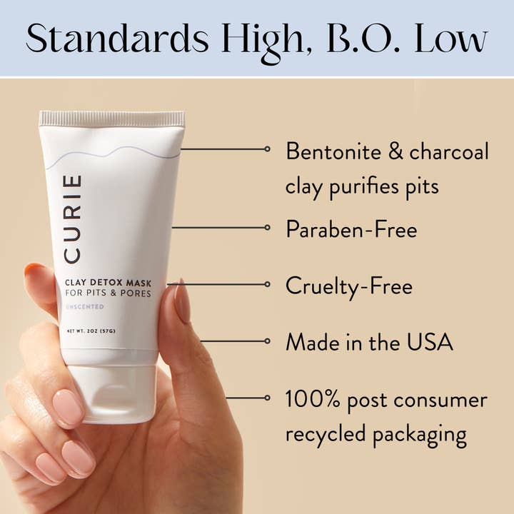 Curie - Wholesale Skincare Face Mask - Armpit Detox Mask1