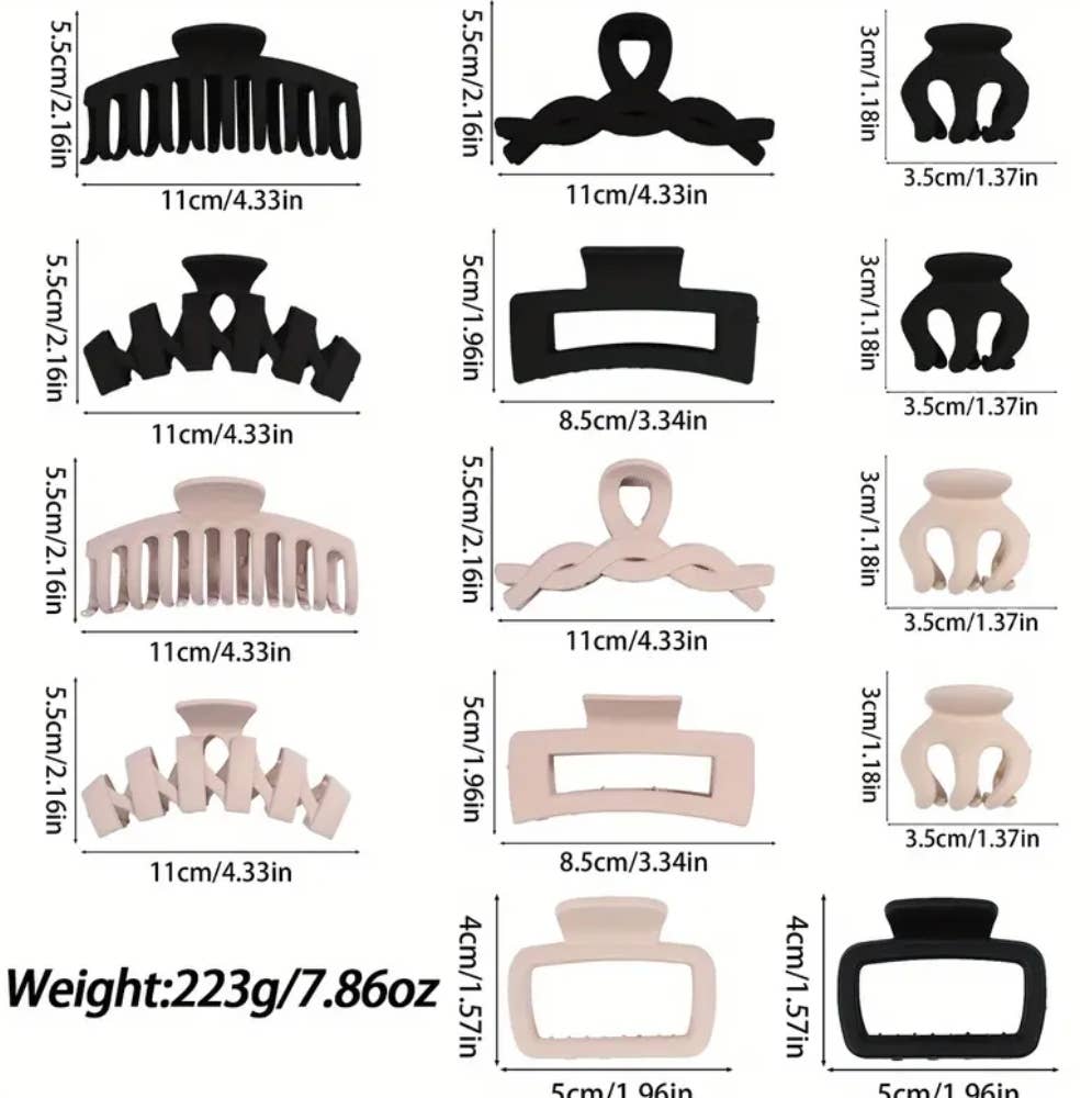 Kids4trendy - Wholesale Hair Clip - Women's - Hair claw set women2