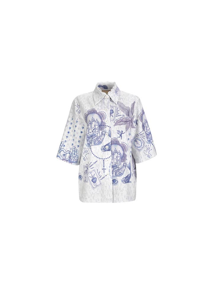 Camisa Aurora por atacado de Katty Xiomara