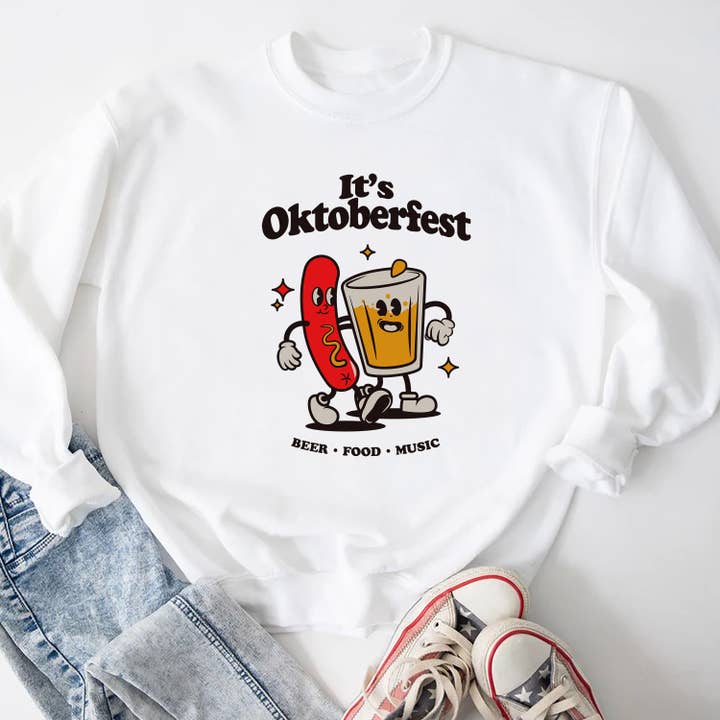 STARCHIS - Wholesale Graphic Sweatshirt - Women's - Graphic sweatshirt - It's Oktoberfest2