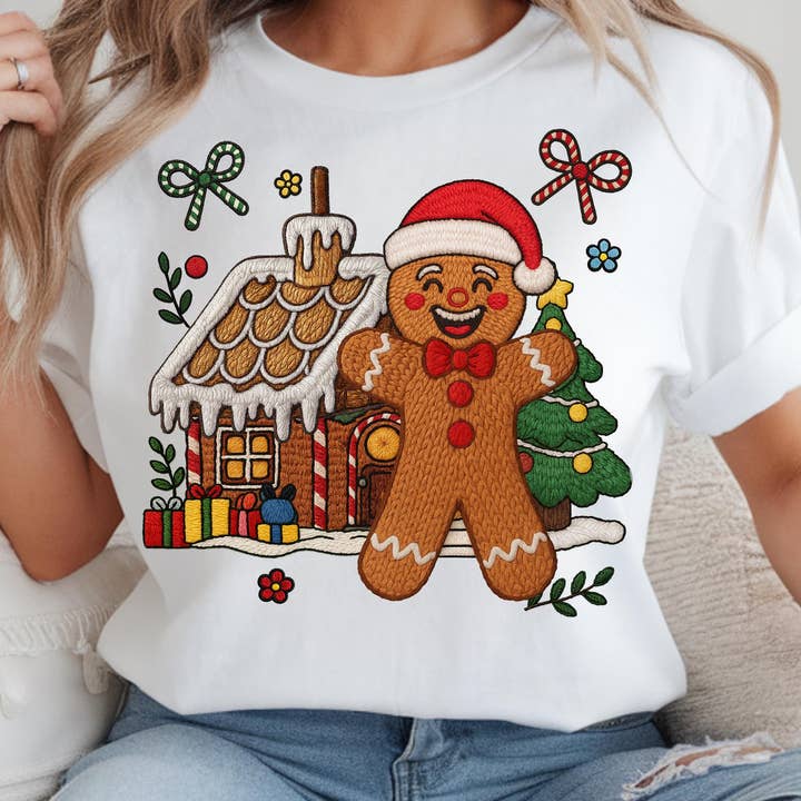 Latch Hook Yarn Gingerbread Man Tee, Crochet Christmas Shirt and other Purchase Wholesale crochet hook for yarn. Free Returns & Net 60 Terms on Faire trending on Faire.