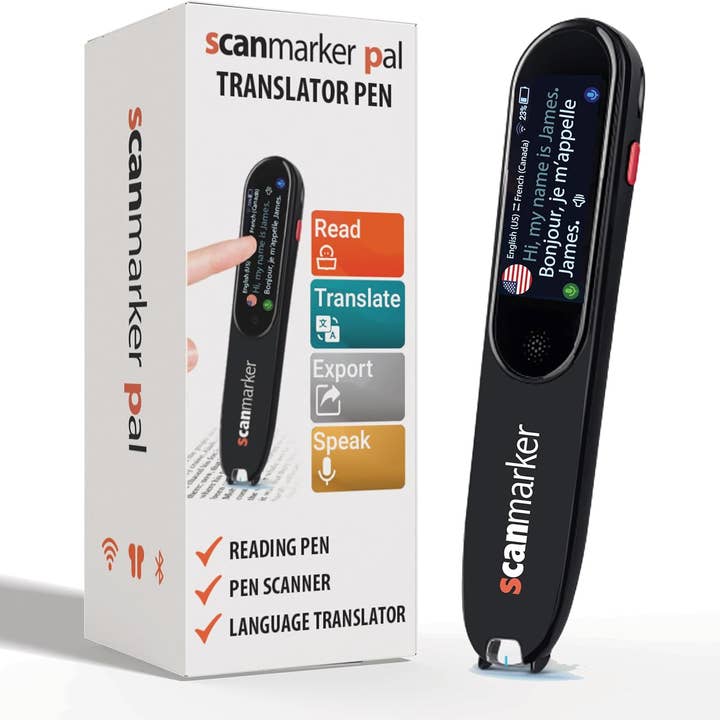 Scanmarker Pal - Translator Pen & Reading Pen for Language Learners, Dyslexia & Learning Difficulties | Translation Pen for 100+ Languages for wholesale by Krediz