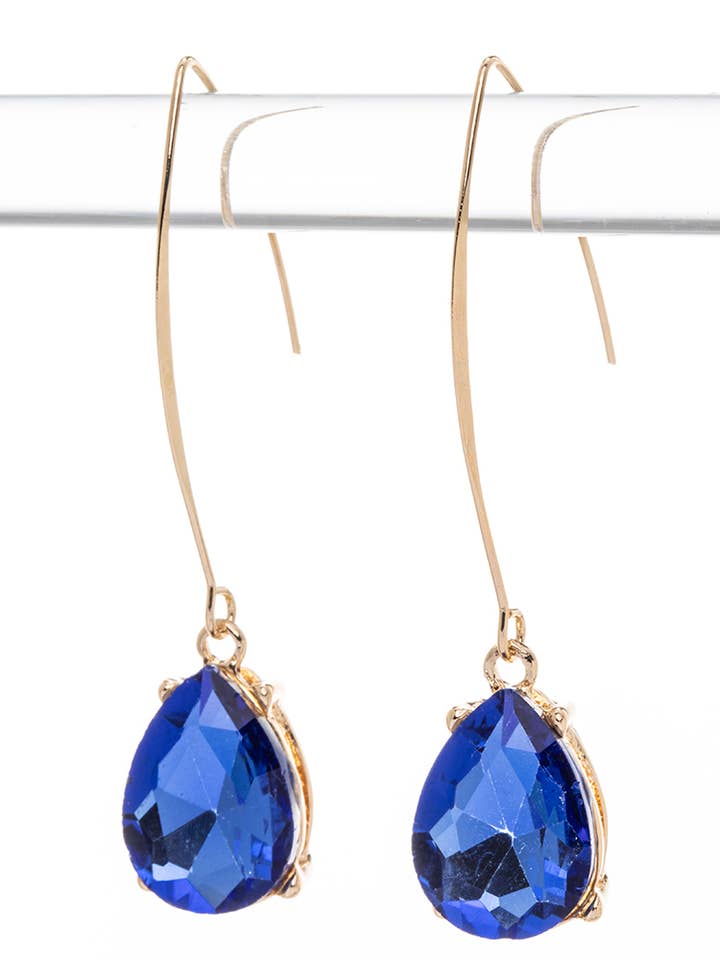 Euro Wire Teardrop Earrings for wholesale by Artini Accessories