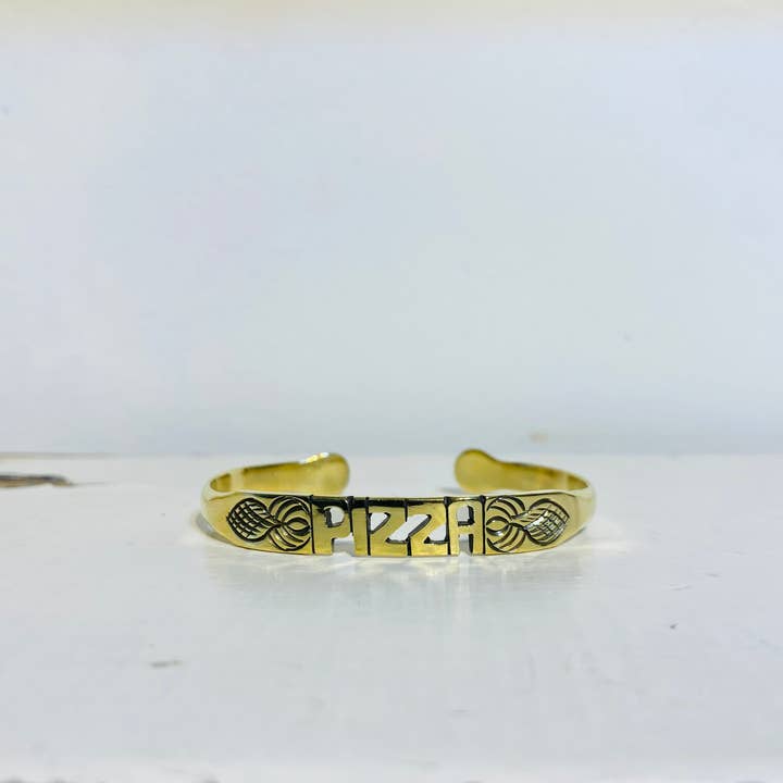 KID PIZZA BRACELET for wholesale by Flora Jane Paris