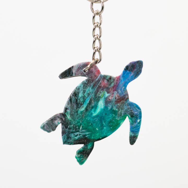Turtle Keyring | Recycled Ocean Plastic | Eco-Friendly for wholesale by Brothers Make