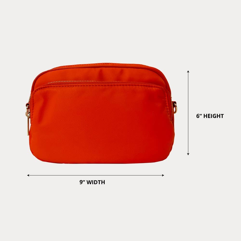 AHDORNED - Vente Sac à bandoulière – femme - NATALIA - Petit messager en nylon10