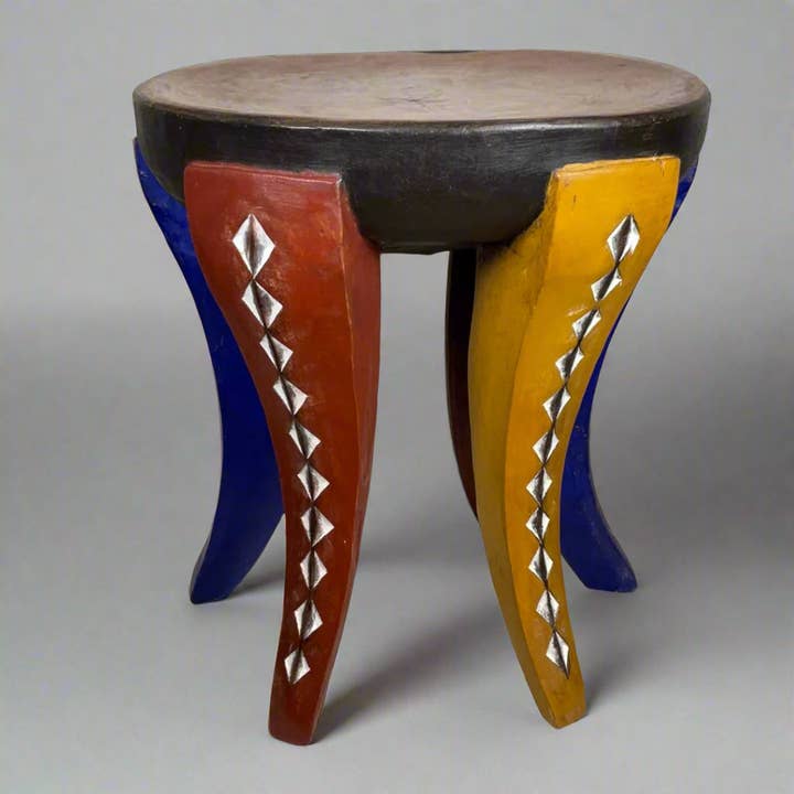 Pall sex fot polykrom 57 cm #01 för wholesale av Ineza Home Décor