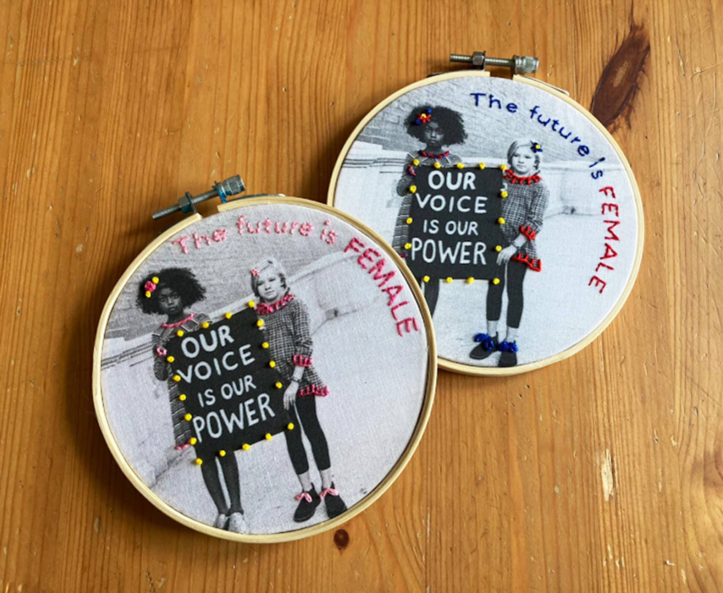 TheComptoir - Vendita all'ingrosso Attrezzatura per ricamo/punto croce - La voix des femmes - kit di ricamo3