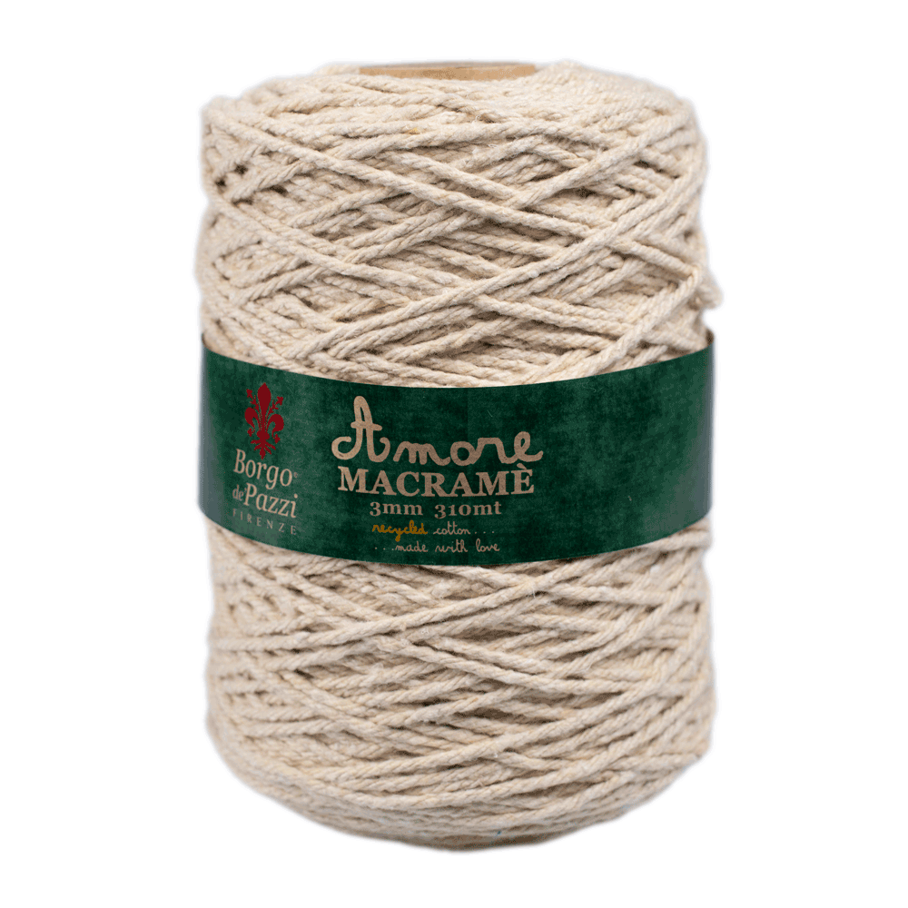 Borgo de' Pazzi - Firenze - Wholesale Yarn - Amore Macramé 3mm3