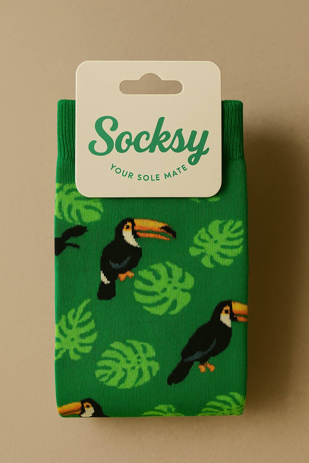 Socksy – wholesale Socks – Unisex – Toucan Organic Cotton Socks 0