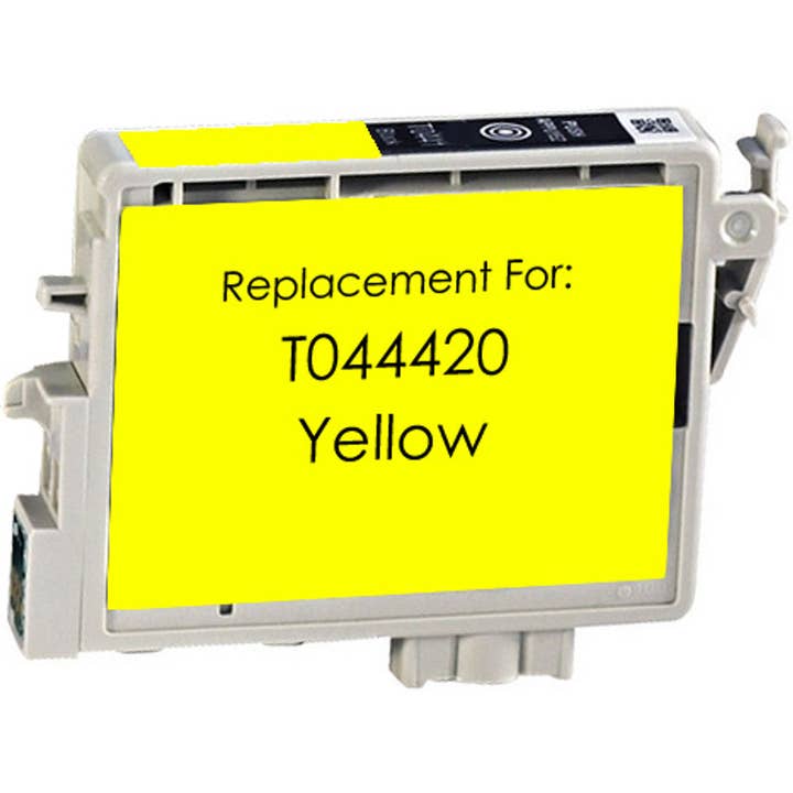 EcoQuality - Wholesale Ink Pad - Ink Cartridge T044420 Yellow Compatible for Epson Printer