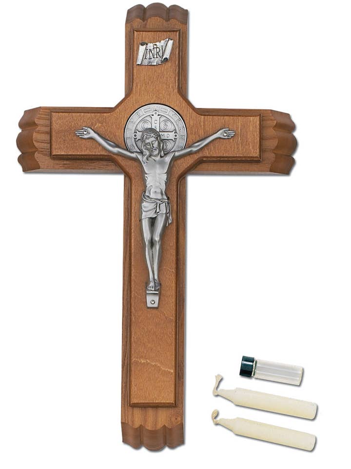 13" Sick Call Set -St Benedict for wholesale by H.J. SHERMAN COMPANY, INC.