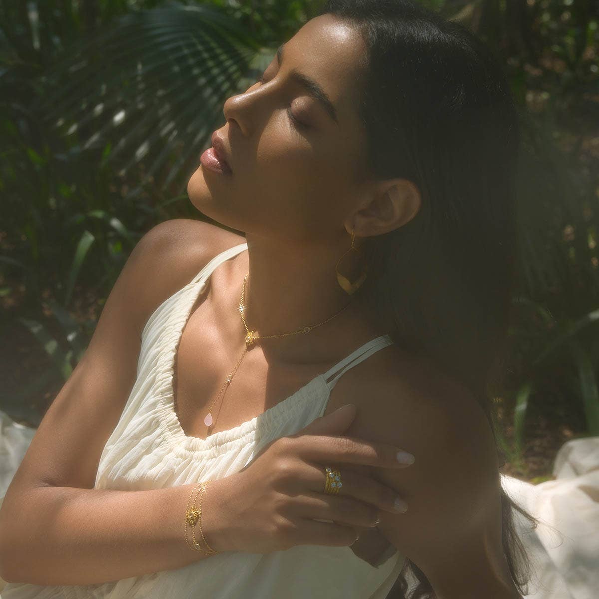 Satya Jewelry – Colar em Y/lariat por atacado – Transformado por Amor Lotus Lariat Colar4