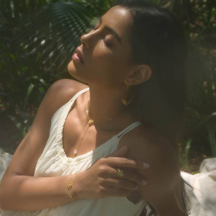 Satya Jewelry – Colar em Y/lariat por atacado – Transformado por Amor Lotus Lariat Colar4