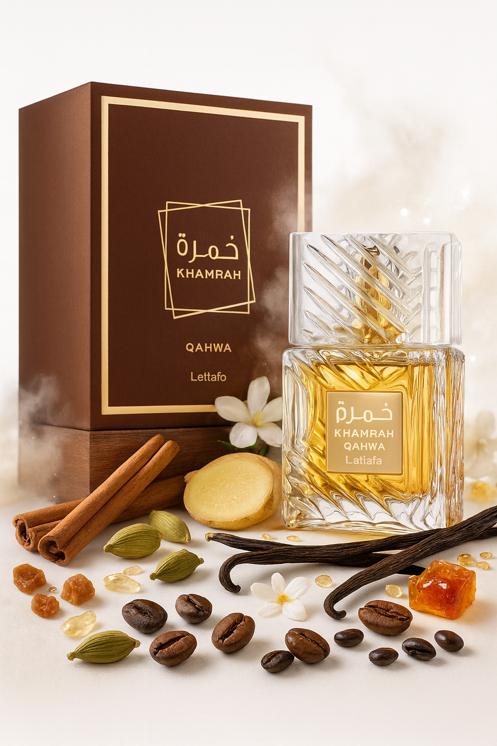 Daspar - Wholesale Perfume/Eau de Toilette - Lattafa Khamrah Qahwa 3.4 oz EDP Unisex – Coffee Vanilla1