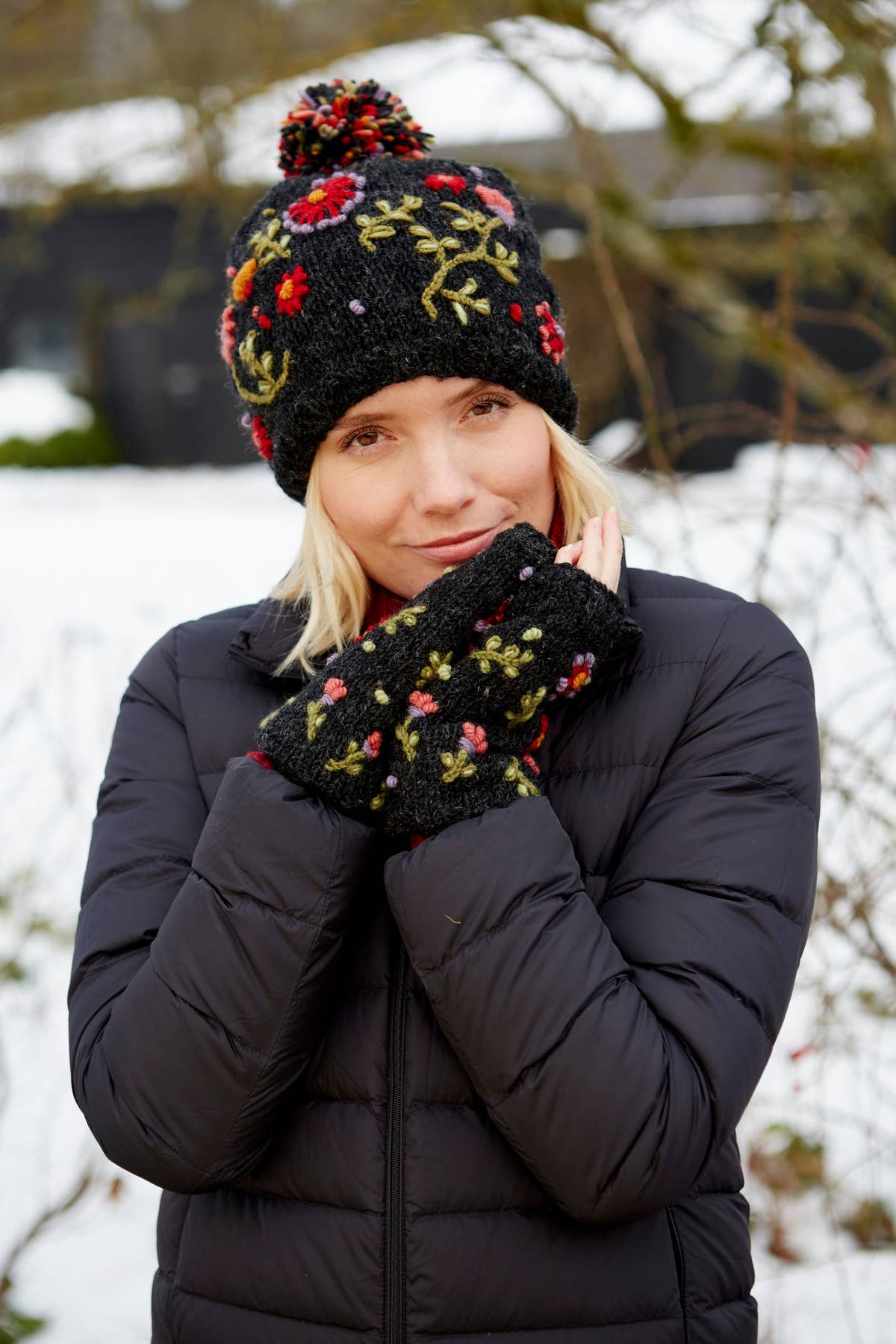 Pachamama Ltd - Wholesale Beanie - Women's - Lugano Bobble Beanie3