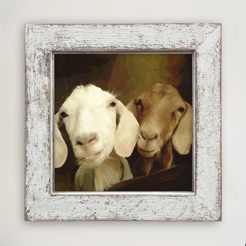 ginger blue - Wholesale Art Print - Two Goats-Friends0