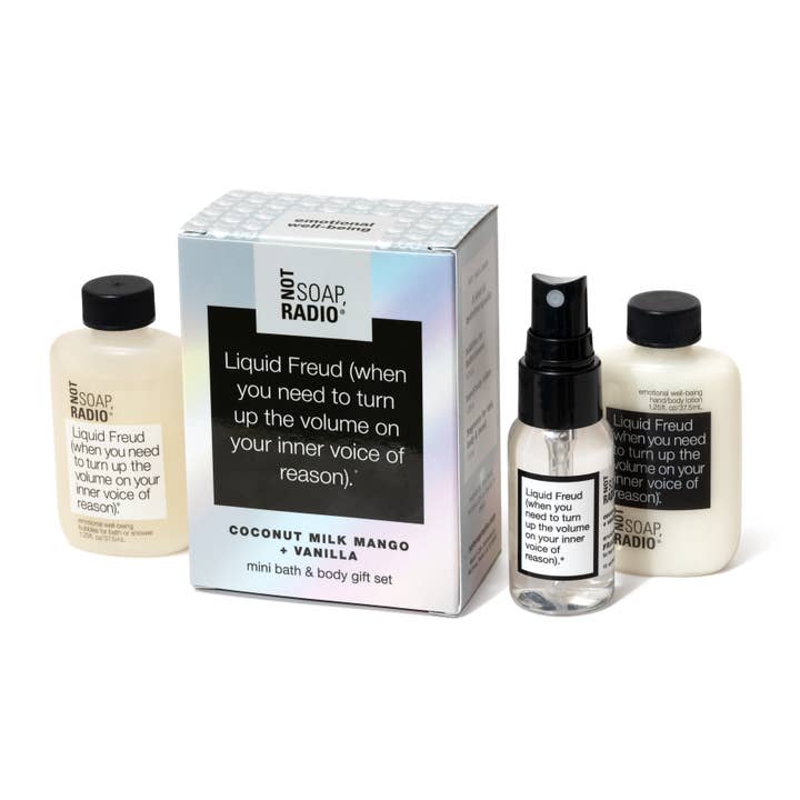 Not Soap, Radio - Wholesale Bath & Body Set - Liquid Freud Mini Gift Set1