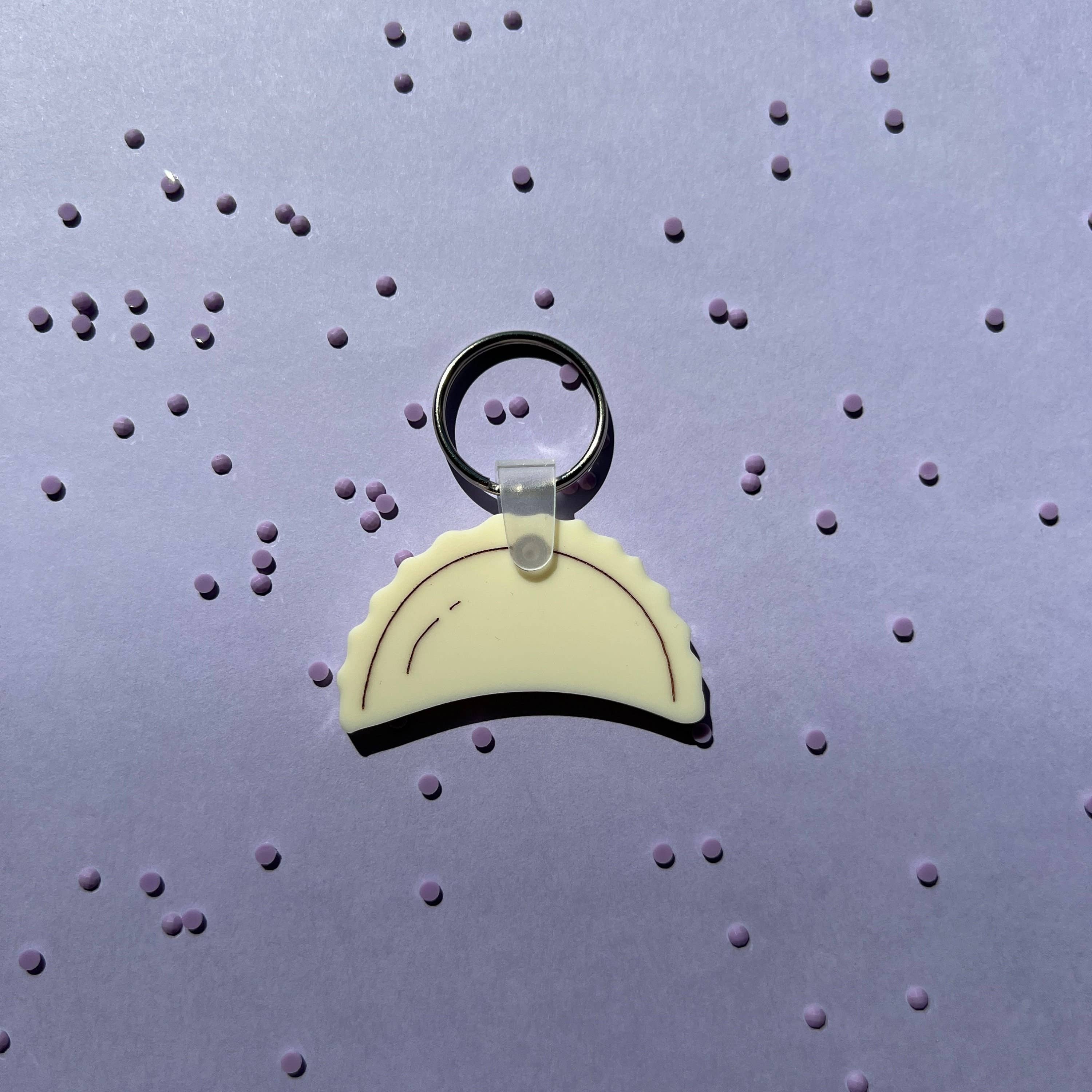 The Sweet Squid - Wholesale Keychain - Women's - Pierogi Acrylic Keychain2