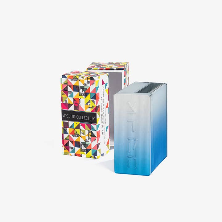 Tzedakah Box Blue Ombre for wholesale by Apeloig Collection