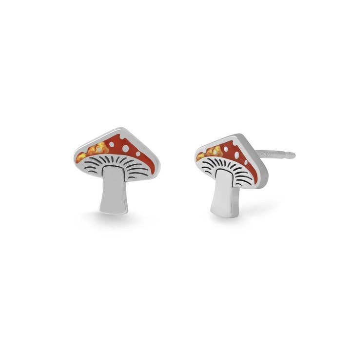 Red Mushroom Studs (EA 9172OR) and other Purchase Wholesale silverkedjor. Free Returns & Net 60 Terms on Faire trending on Faire.