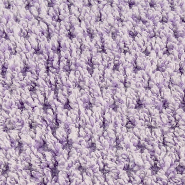 Lavande Ensemble de serviettes de bain 6 pièces Diamond Jacquard Towels, lavande en vente sur Faire5