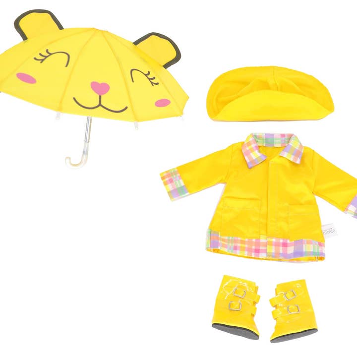 Playtime By Eimmie Rainy Day Pack for 18" Dolls for wholesale by OrangeOnions