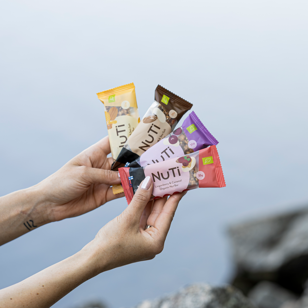Foodin - Wholesale Snack Bar - NUTI Dark Chocolate & Cherry organic 35 g2