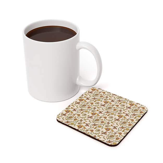 Sous-verres indiens pour colibris pour la vente par Fox & Willow Design Studio