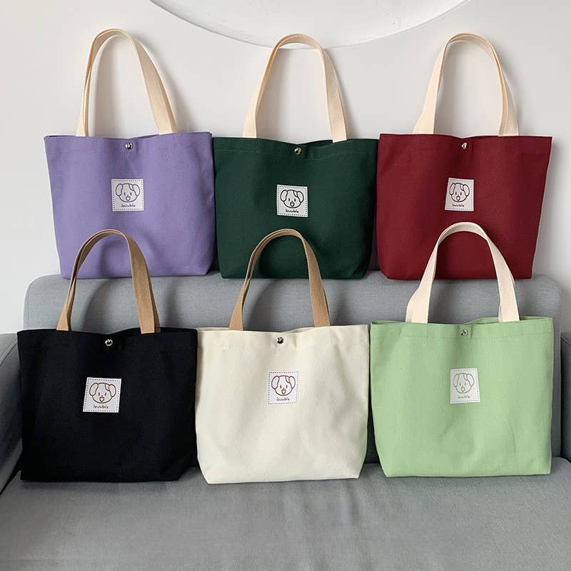 MKS America - Wholesale Tote Bag - Women's - Cute Cartoon Canvas Bag Tote Bag6