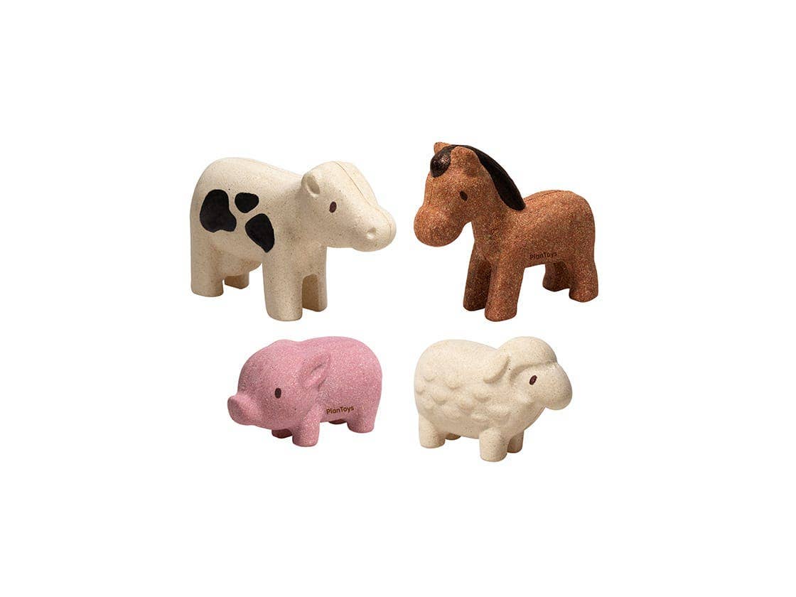 PlanToys - Wholesale Toy Set - Kids - Farm Animals Set