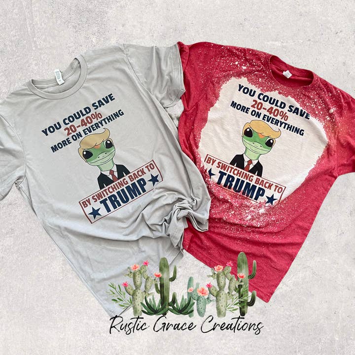 Sie könnten sparen, indem Sie zurück zu TRUMP| |unisex Tee wechseln für den Großhandel von Rustic Grace Creations