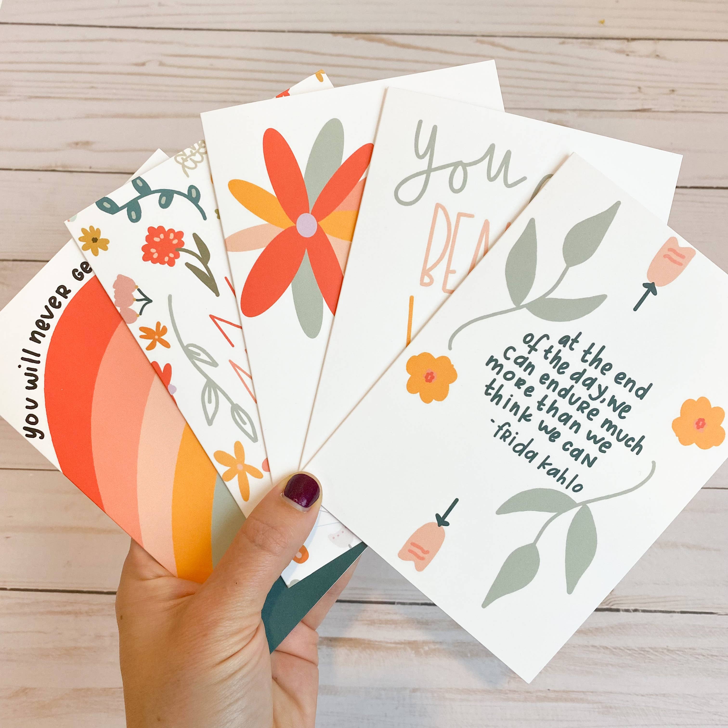 swaygirls – wholesale Stationery/notecard set – Greeting Cards | Inspirational Set1