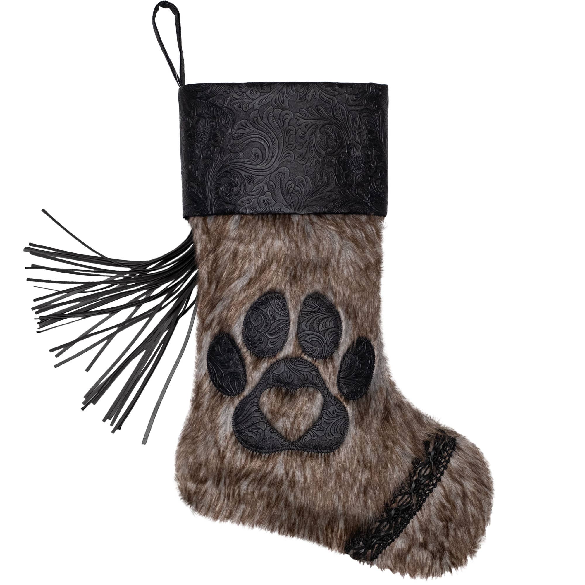 GEXWORLDWIDE – wholesale Holiday Stocking – New Western Cowboy Embroidered Christmas Stocking11