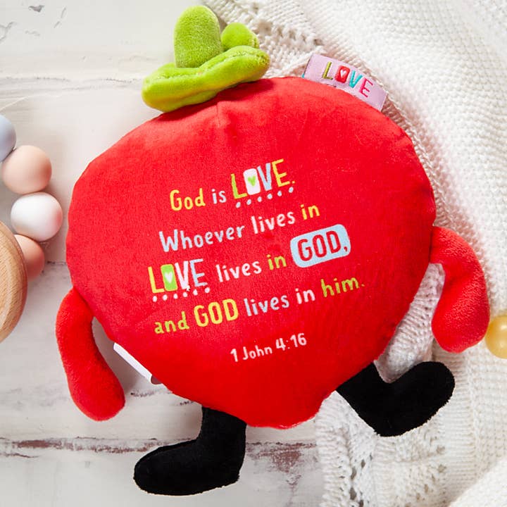 BroadStreet Publishing Group, LLC - Wholesale Stuffed/Plush Toy - Kids & Baby - Fruits of the Spirit Plush Toy - Strawberry (Love)1