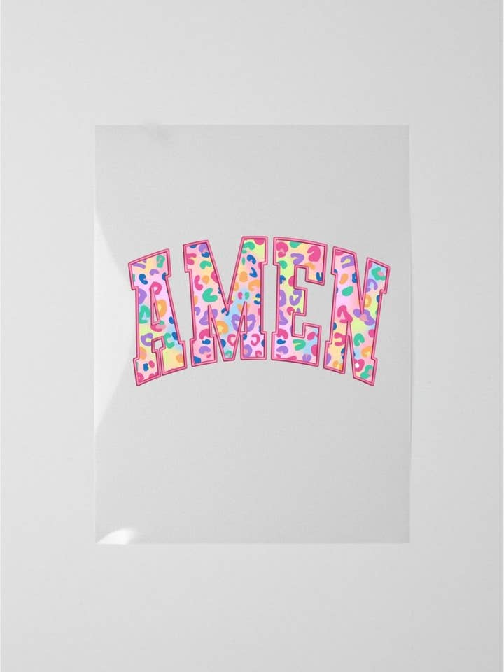 Transfert thermique DTF pour T-shirt | Amen pour la vente par Amerikan Basics