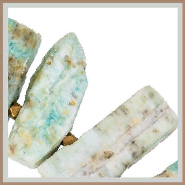 NOK - Wholesale Pendant/Charm Necklace - MERCEDES MEDALLION GREEN1