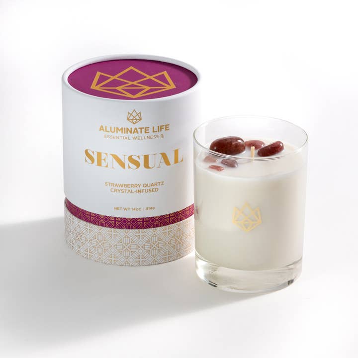 Aluminate Life – wholesale Burkljus – Sensuell eterisk olja kvarts kristall doftljus